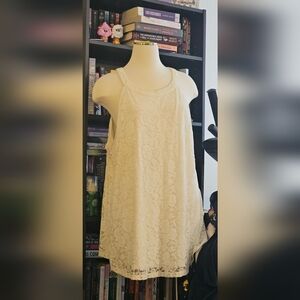 Torrid Cream Sleeveless Top